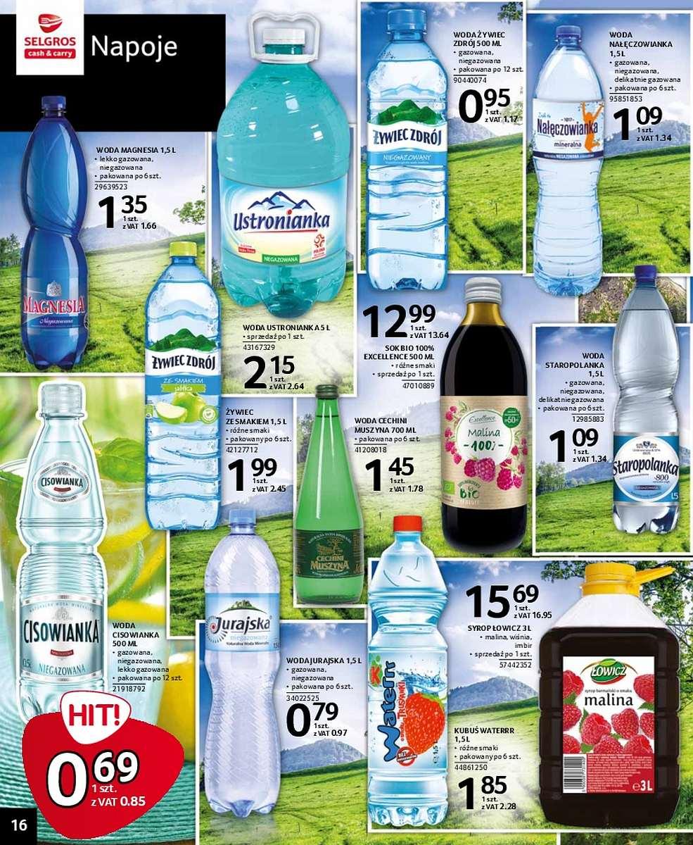 Gazetka promocyjna Selgros str. 16