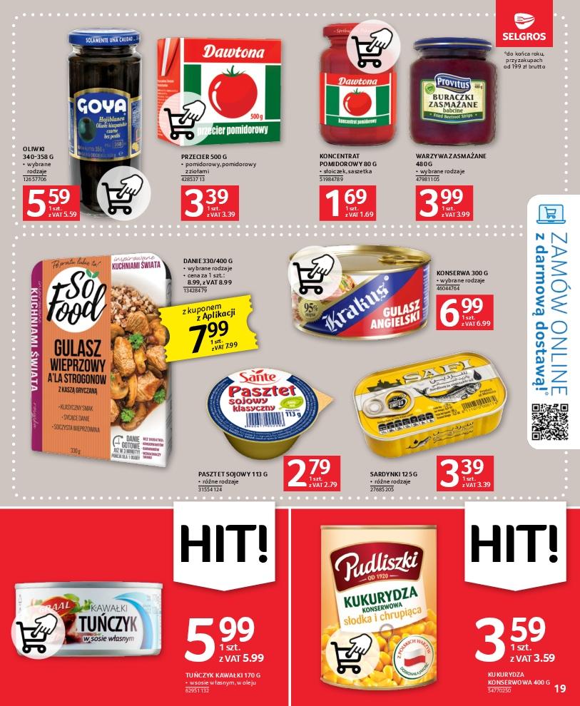 Gazetka promocyjna Selgros str. 19