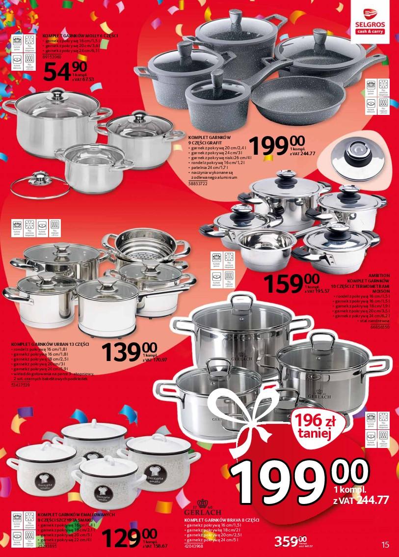 Gazetka promocyjna Selgros str. 15