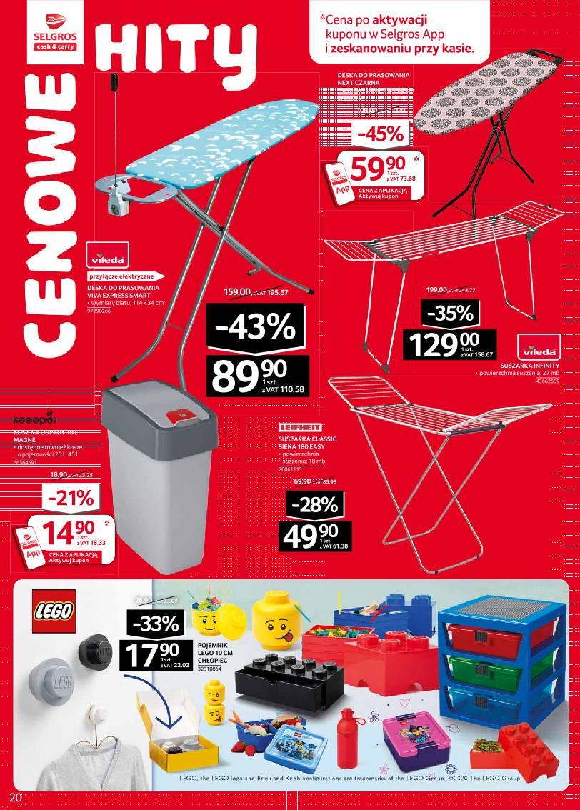 Gazetka promocyjna Selgros str. 20