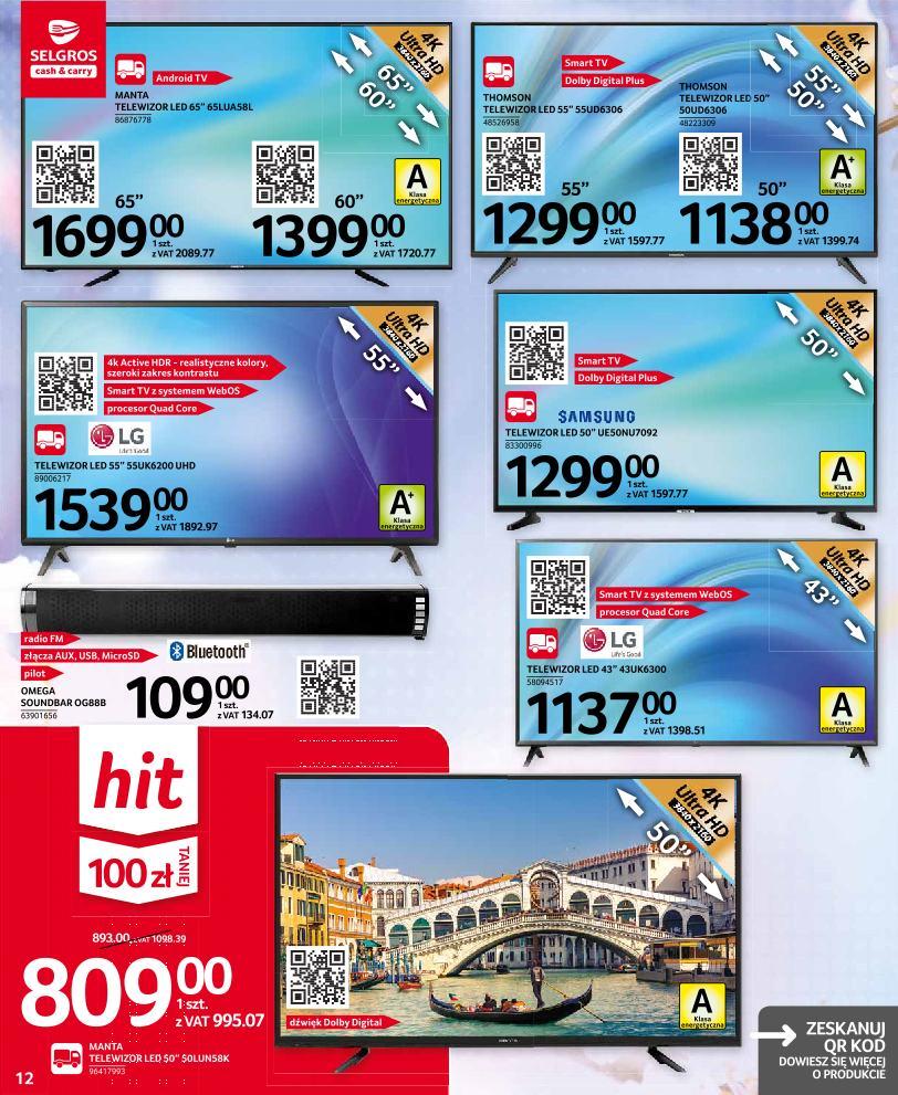 Gazetka promocyjna Selgros str. 12