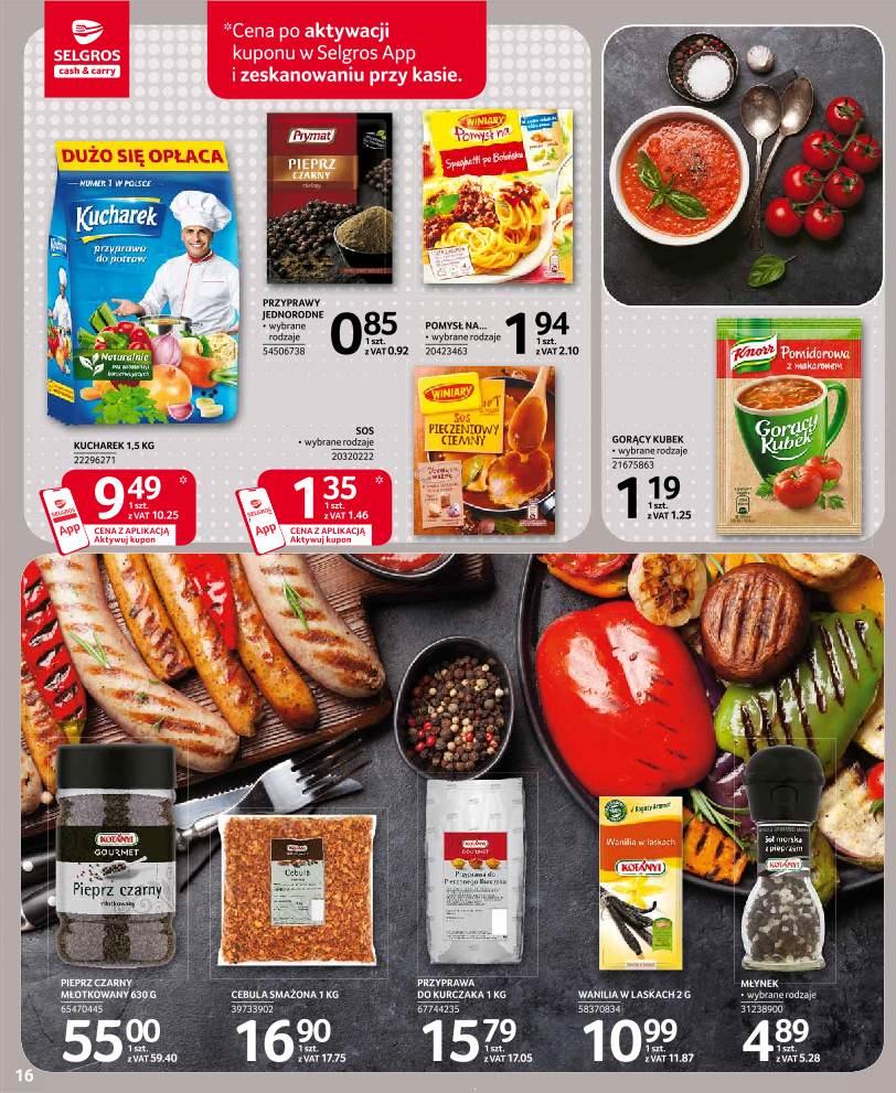 Gazetka promocyjna Selgros str. 16