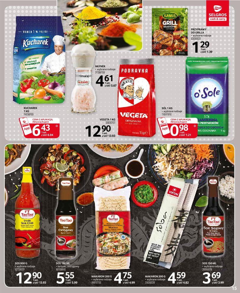 Gazetka promocyjna Selgros str. 15