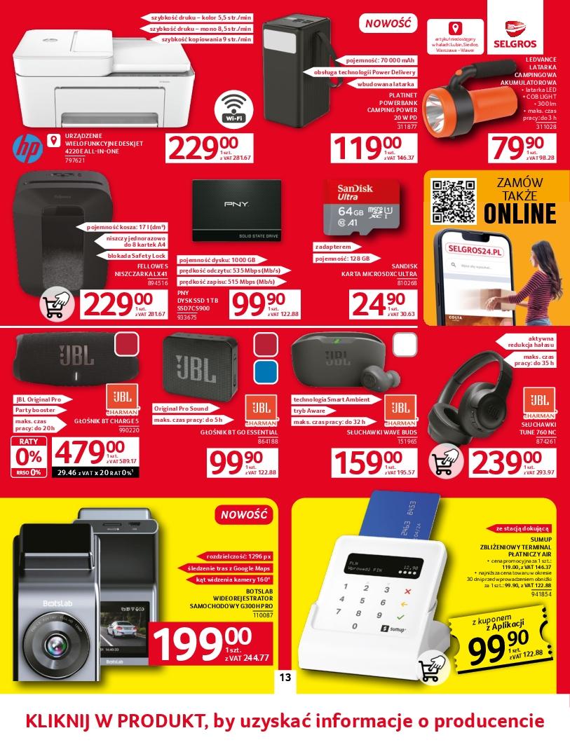 Gazetka promocyjna Selgros str. 15
