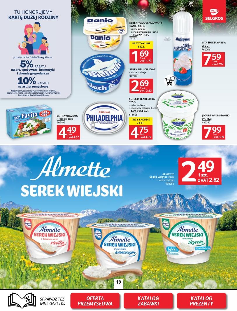 Gazetka promocyjna Selgros str. 19