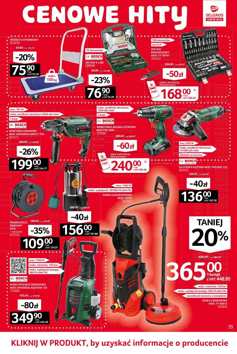 Gazetka promocyjna Selgros str. 35