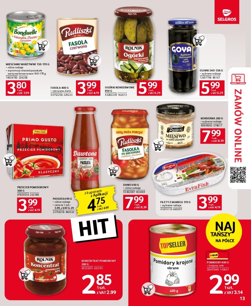 Gazetka promocyjna Selgros str. 13