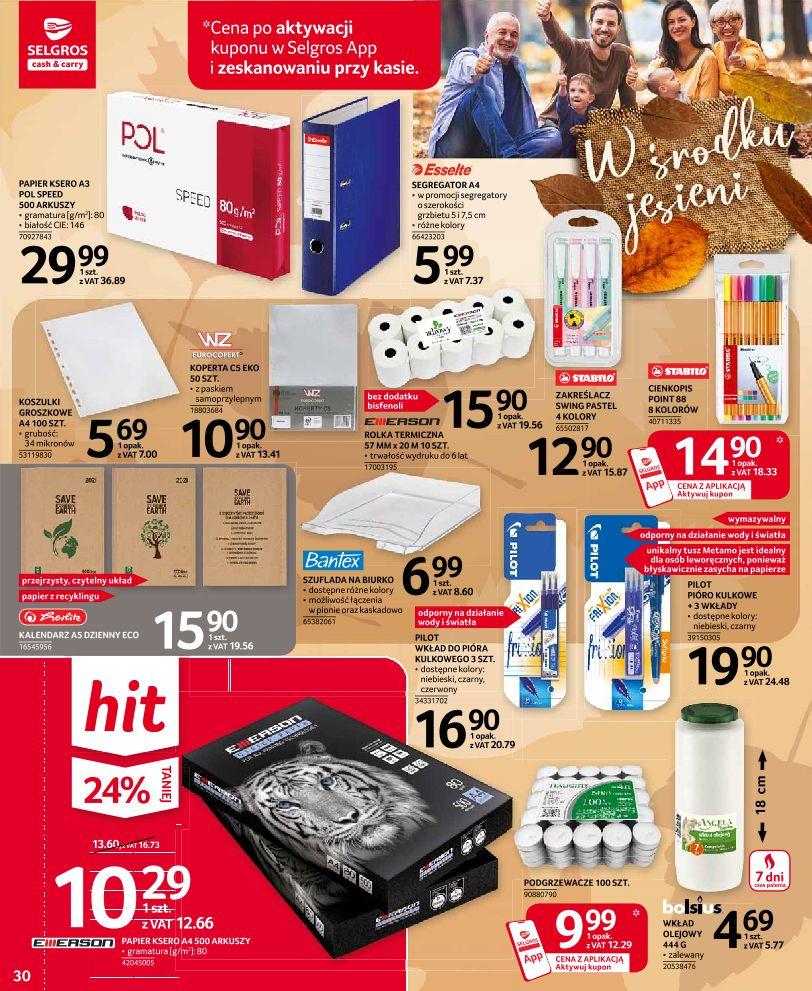 Gazetka promocyjna Selgros str. 30
