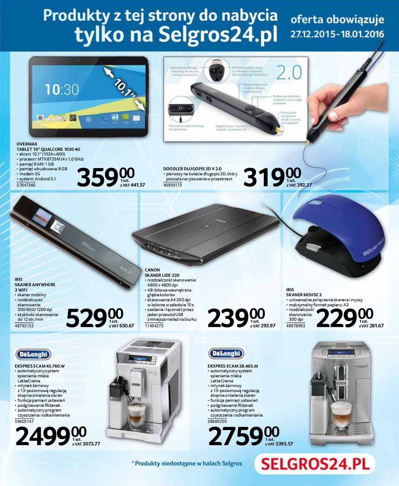 Gazetka promocyjna Selgros str. 5