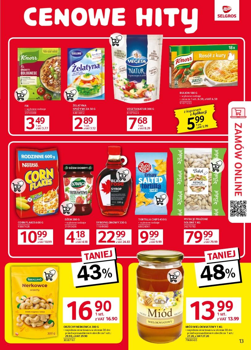 Gazetka promocyjna Selgros str. 13