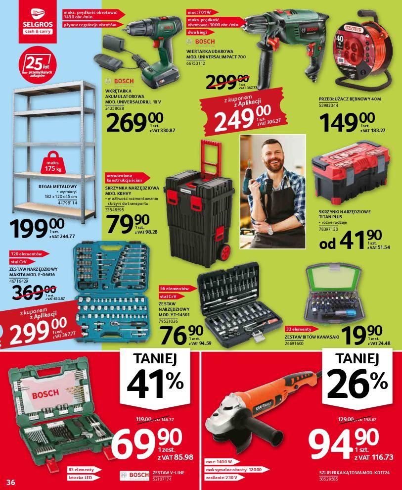 Gazetka promocyjna Selgros str. 36