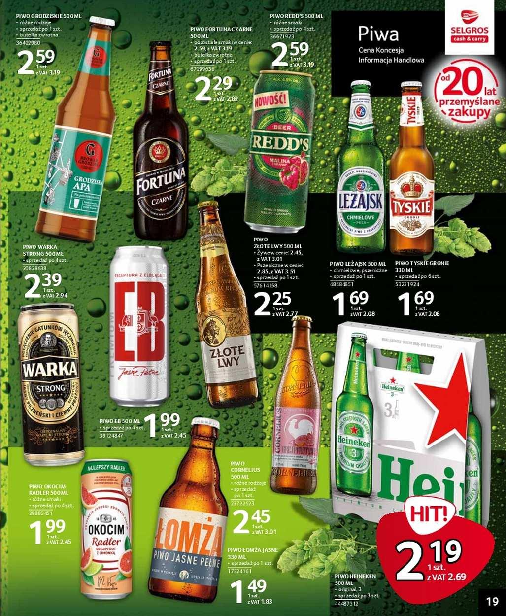 Gazetka promocyjna Selgros str. 19