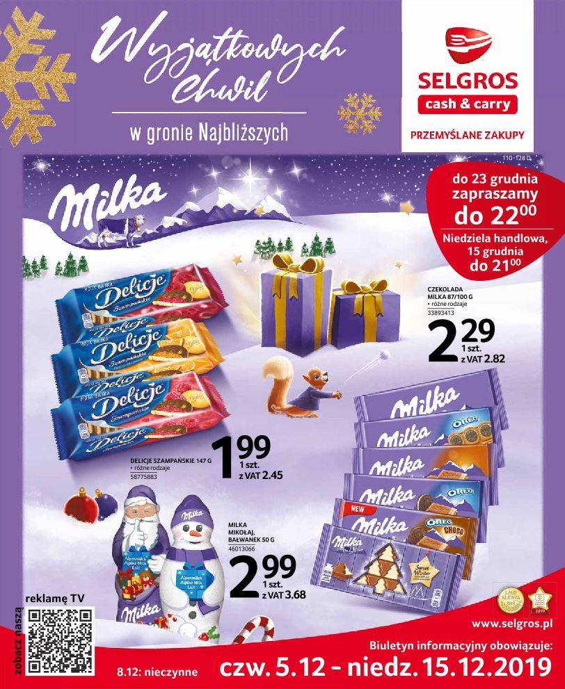 Gazetka promocyjna Selgros str. 1