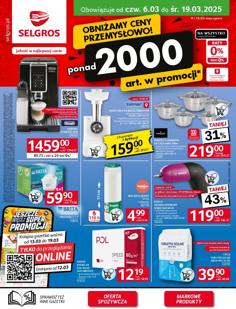 Gazetka promocyjna Selgros str. 1