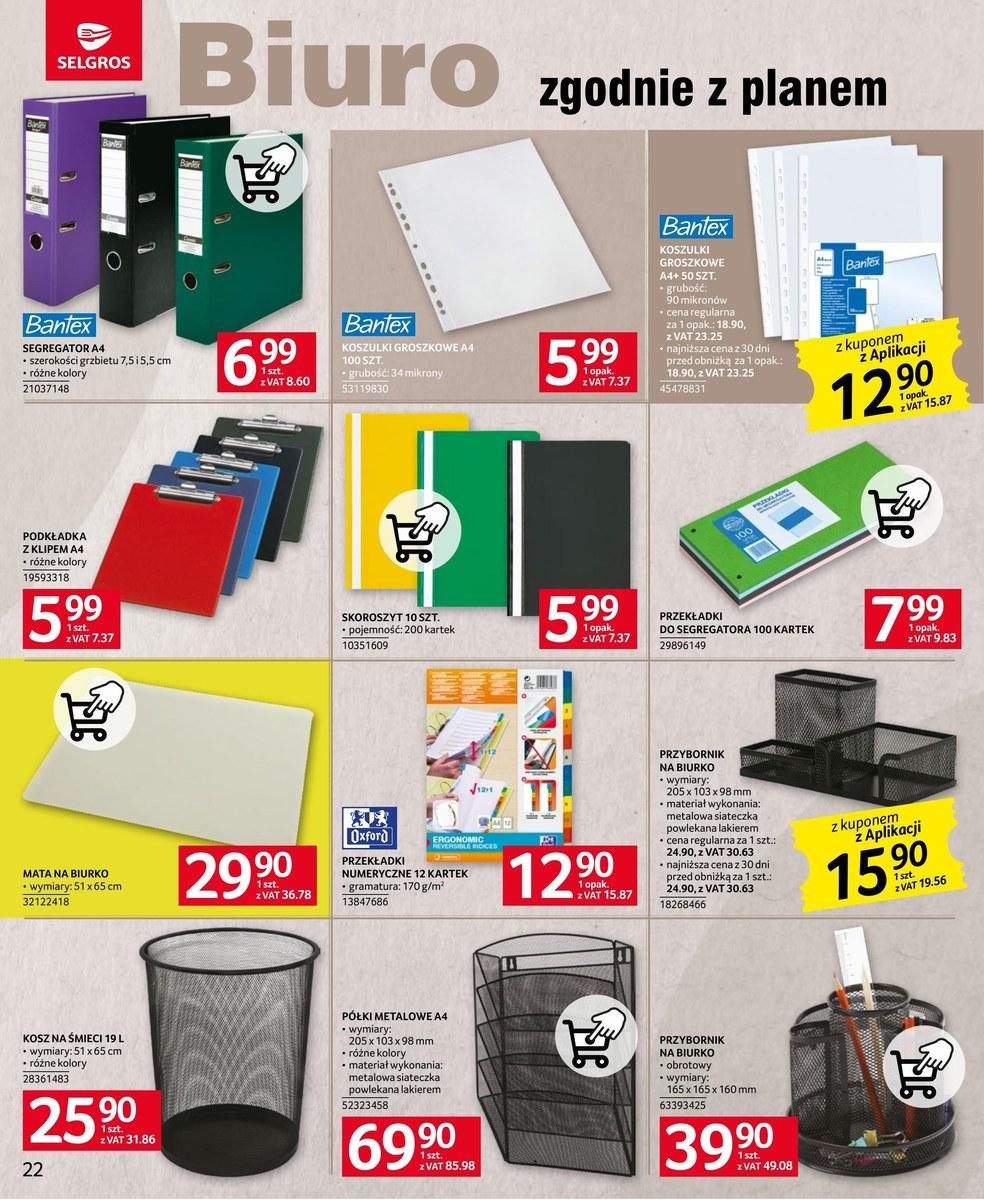 Gazetka promocyjna Selgros str. 22