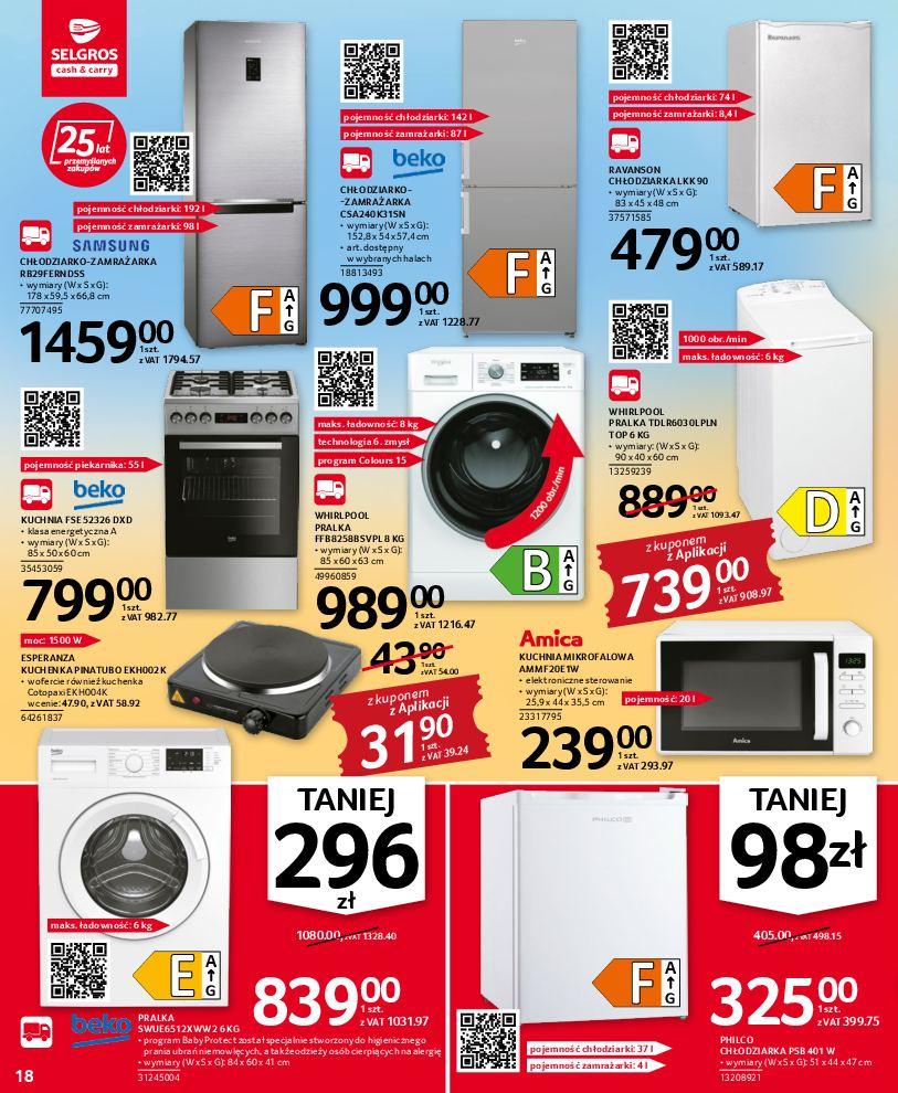 Gazetka promocyjna Selgros str. 18