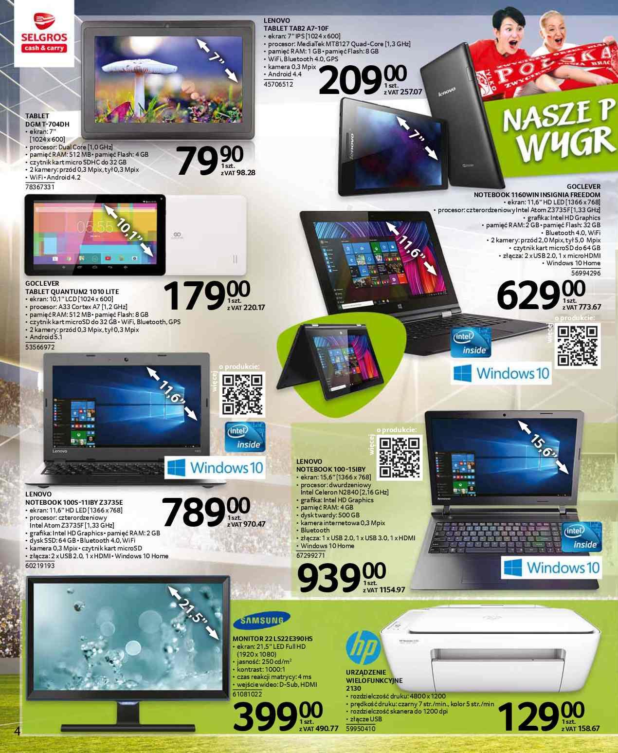 Gazetka promocyjna Selgros str. 4