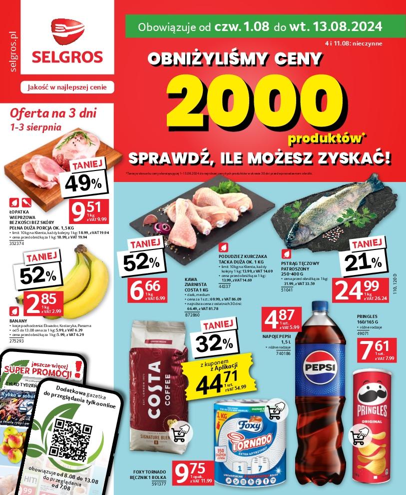 Gazetka promocyjna Selgros str. 1