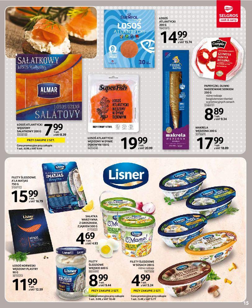 Gazetka promocyjna Selgros str. 15