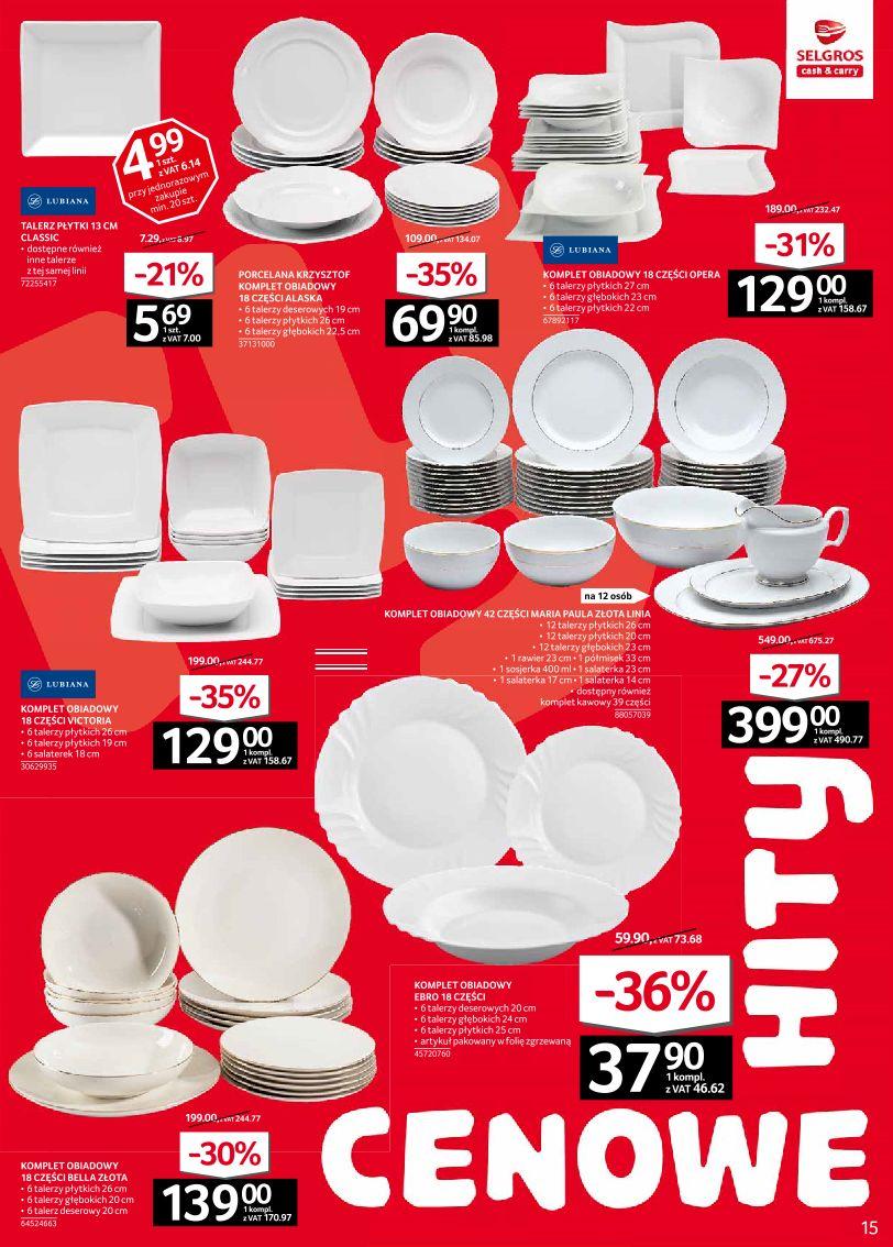 Gazetka promocyjna Selgros str. 15