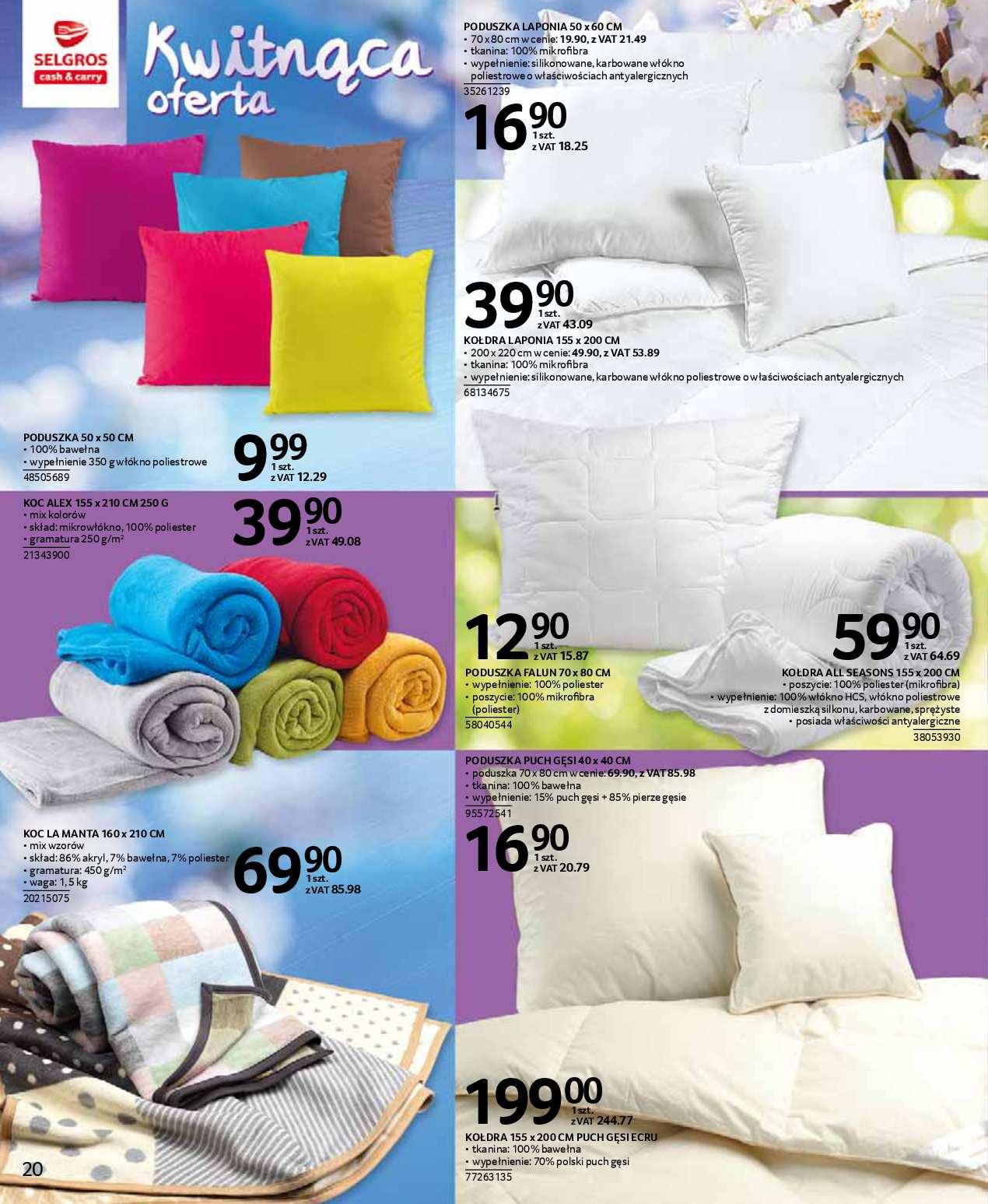 Gazetka promocyjna Selgros str. 20
