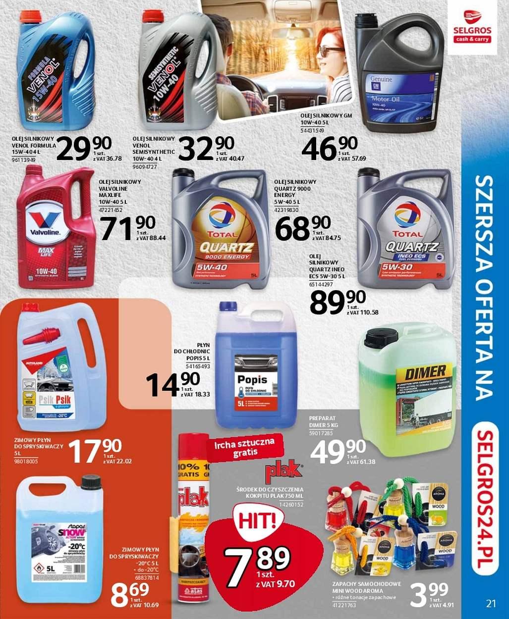 Gazetka promocyjna Selgros str. 21