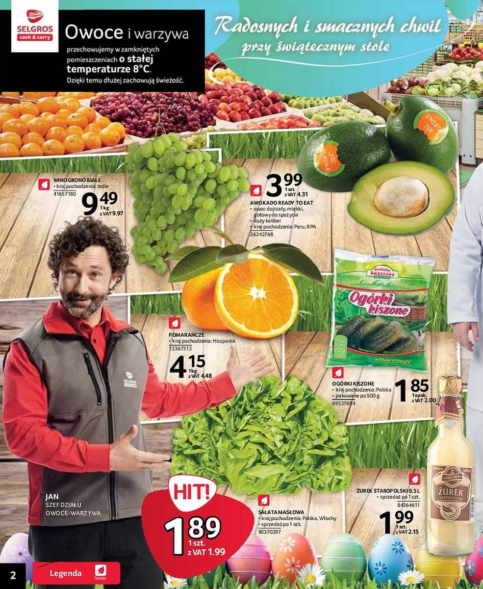 Gazetka promocyjna Selgros str. 2