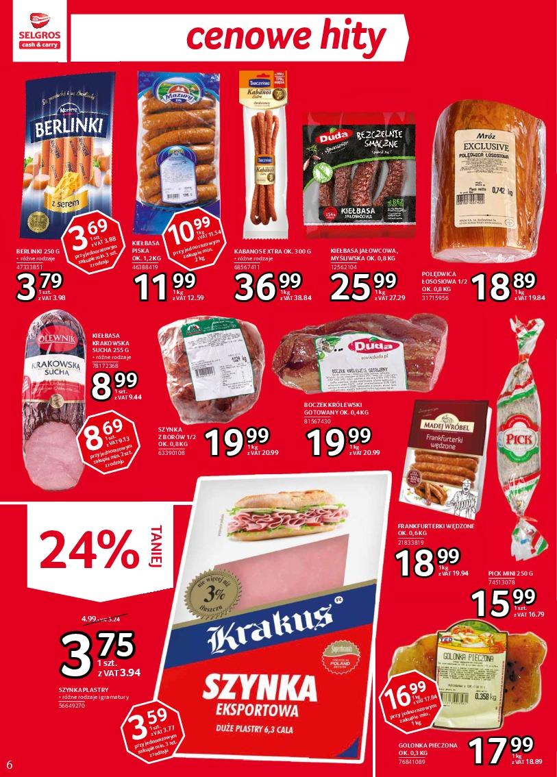 Gazetka promocyjna Selgros str. 6