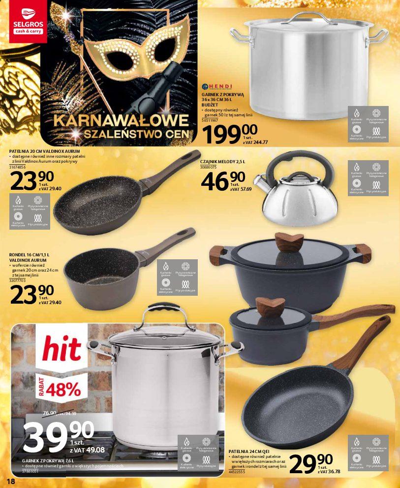 Gazetka promocyjna Selgros str. 18