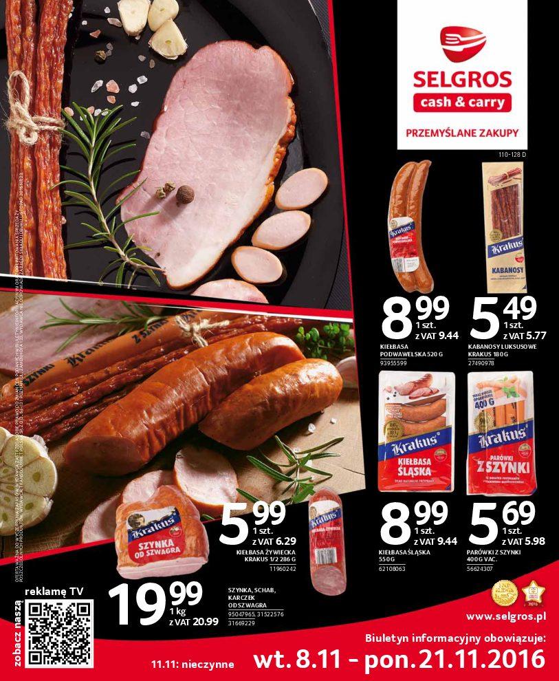 Gazetka promocyjna Selgros str. 1