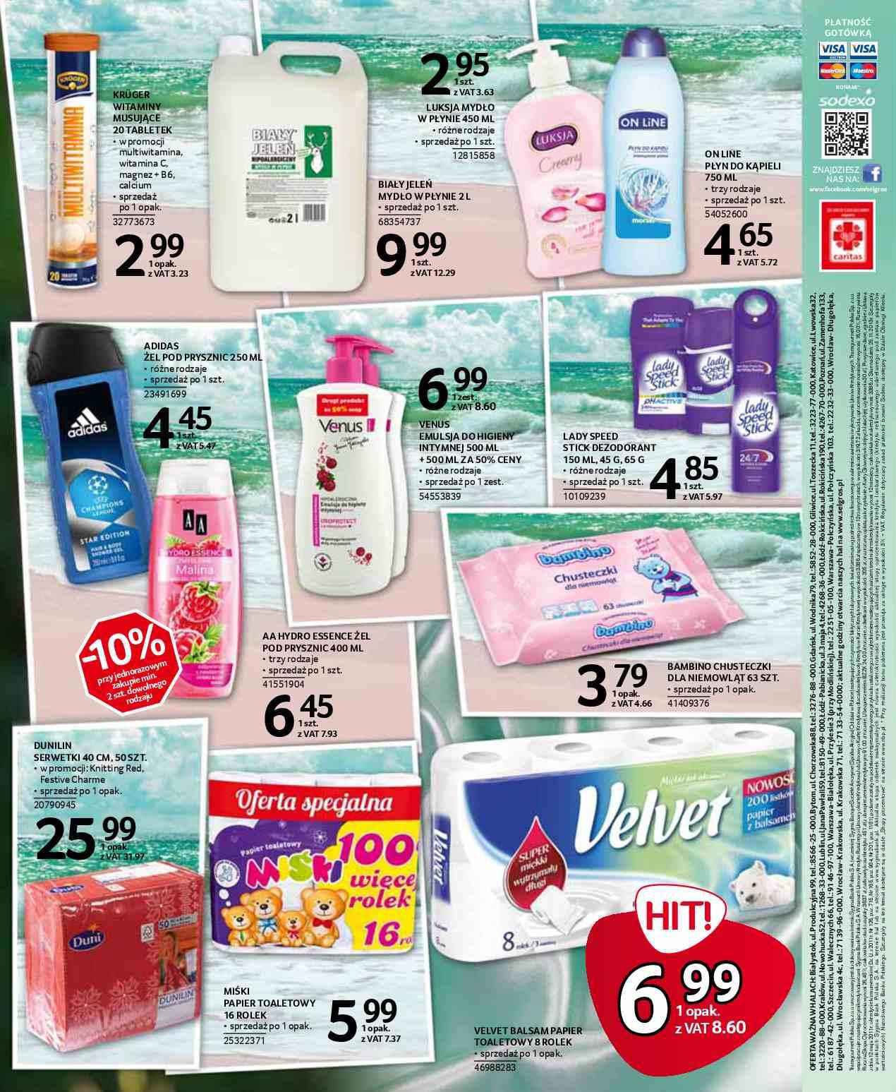 Gazetka promocyjna Selgros str. 36