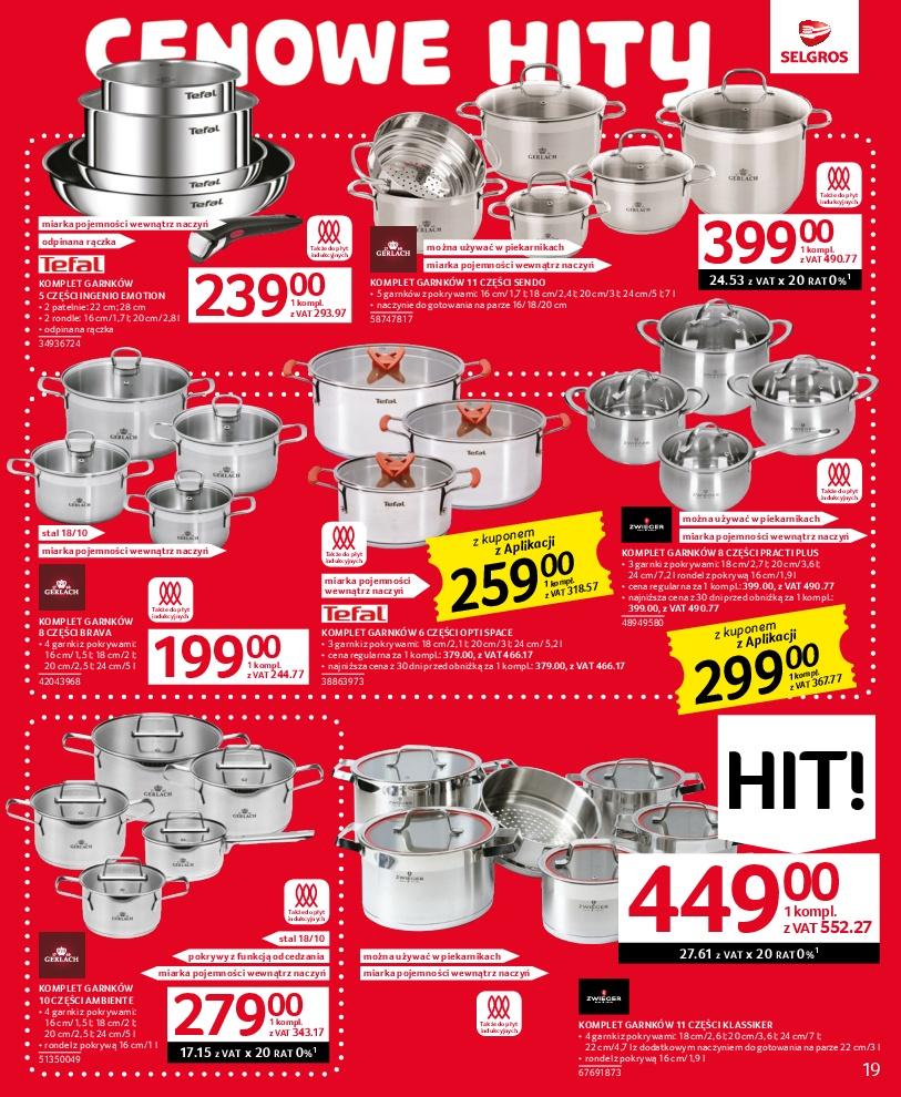 Gazetka promocyjna Selgros str. 19