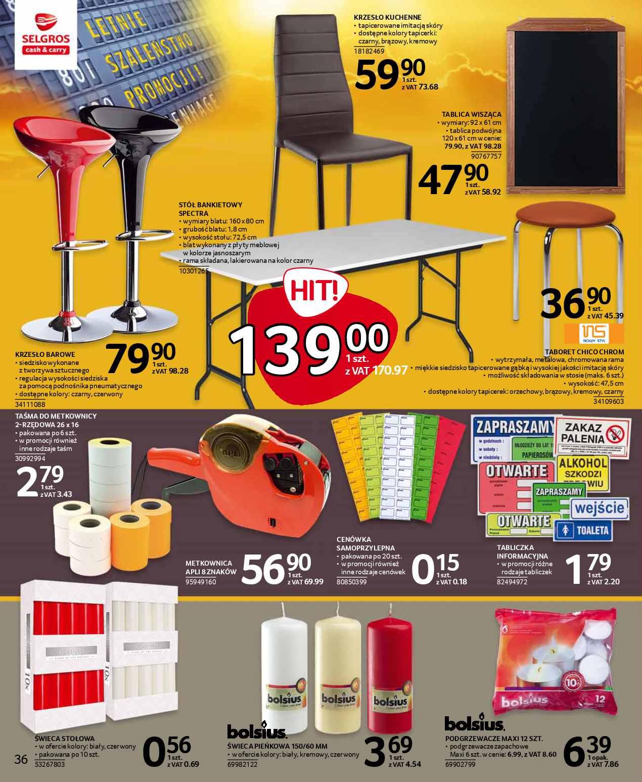 Gazetka promocyjna Selgros str. 36