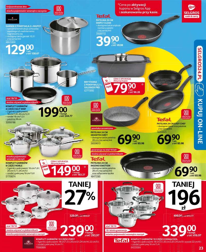Gazetka promocyjna Selgros str. 23