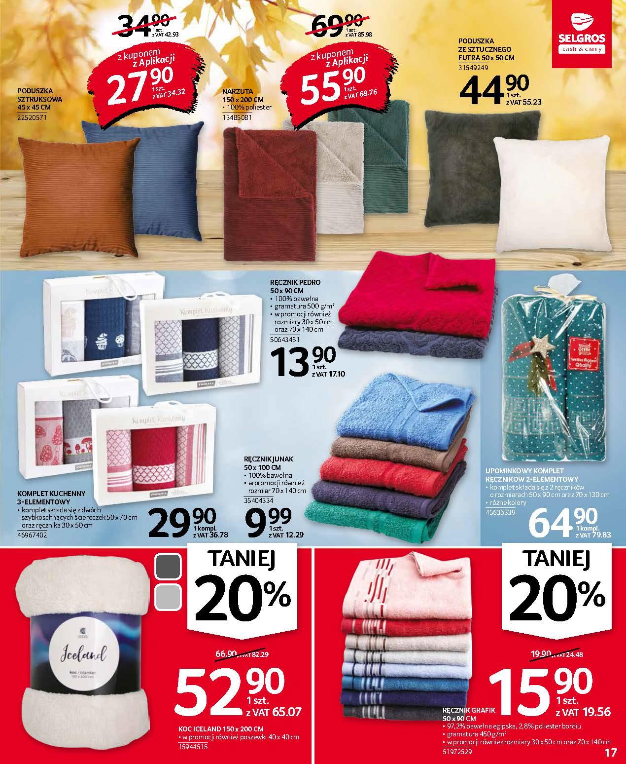 Gazetka promocyjna Selgros str. 17