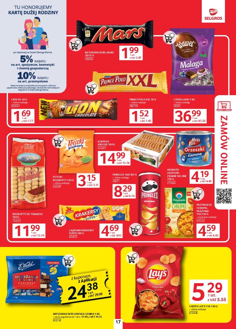 Gazetka promocyjna Selgros str. 17