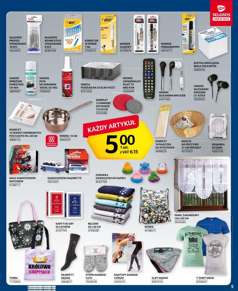 Gazetka promocyjna Selgros str. 5