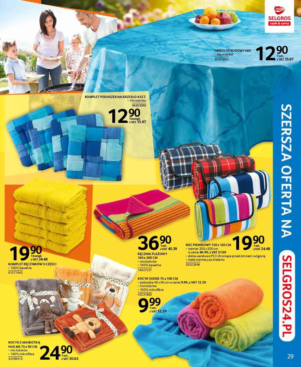 Gazetka promocyjna Selgros str. 29