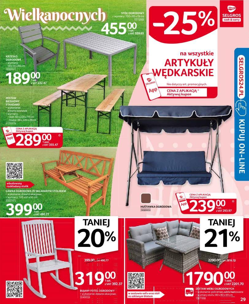 Gazetka promocyjna Selgros str. 29