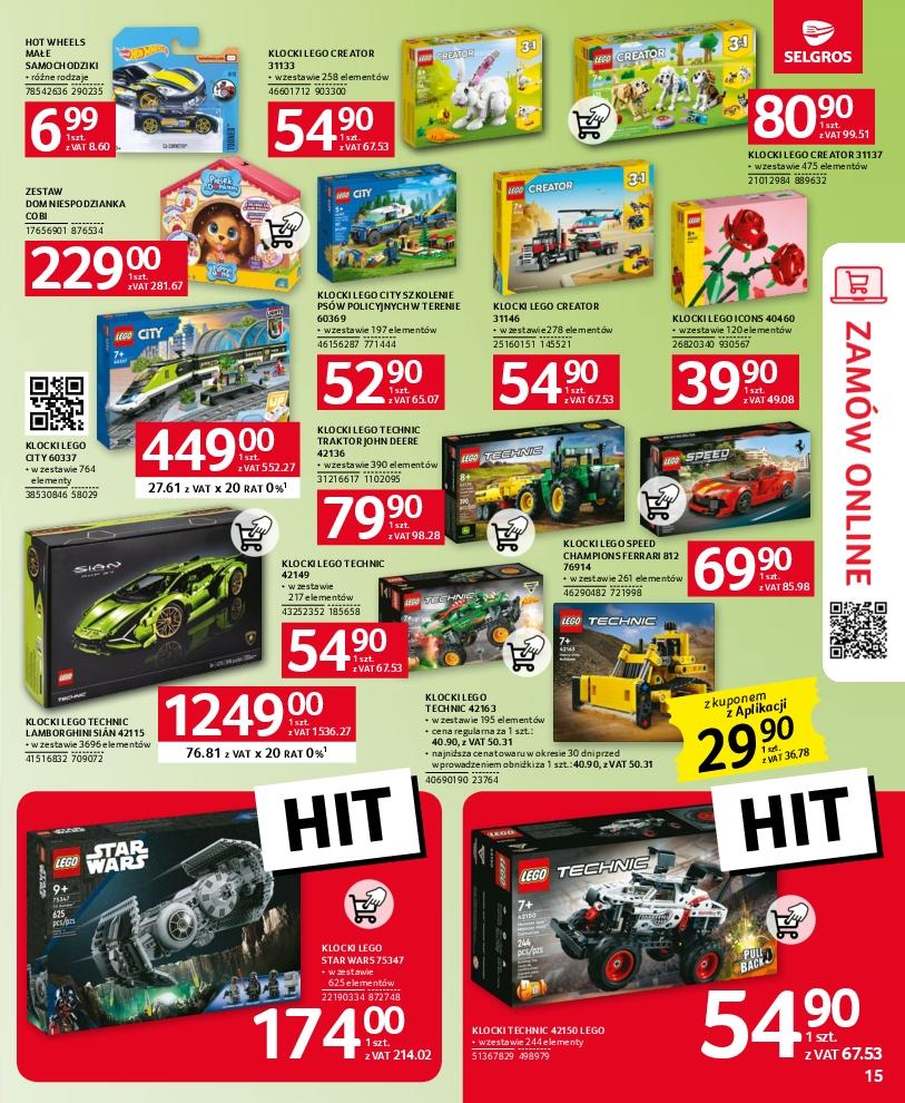 Gazetka promocyjna Selgros str. 15