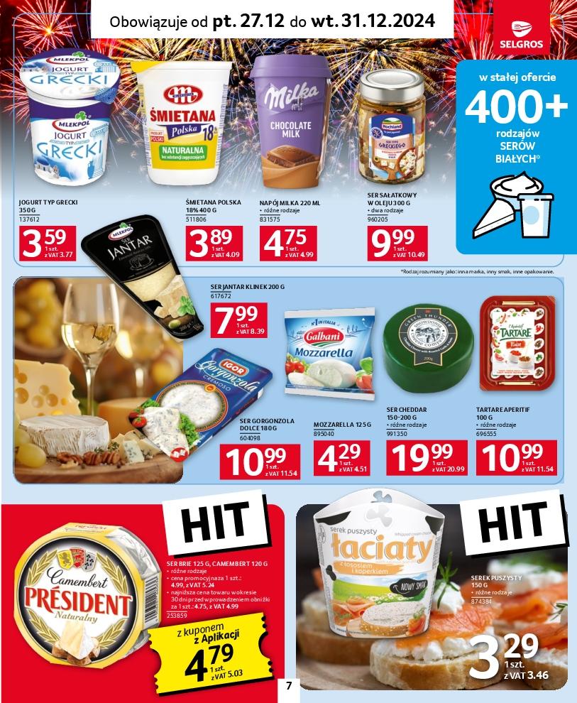 Gazetka promocyjna Selgros str. 7