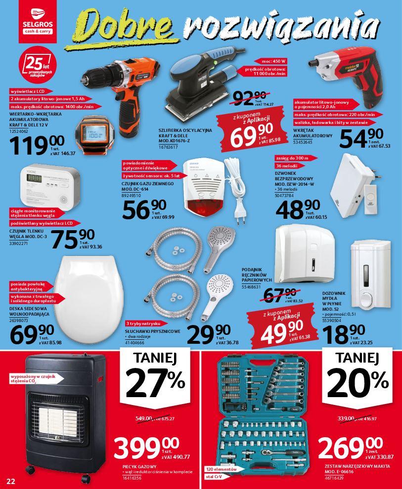 Gazetka promocyjna Selgros str. 22