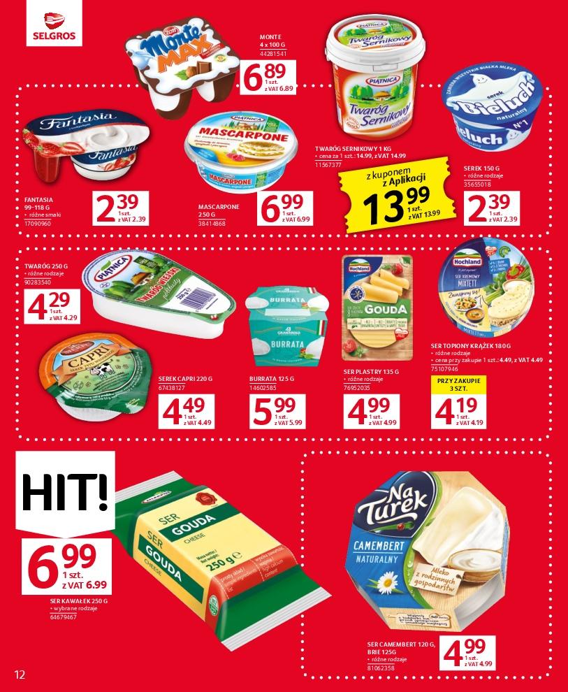 Gazetka promocyjna Selgros str. 12