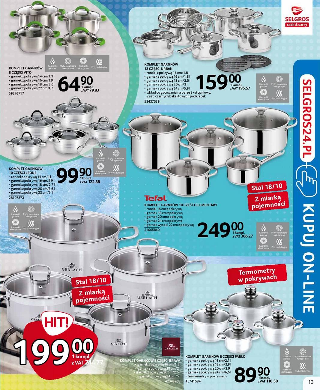 Gazetka promocyjna Selgros str. 13