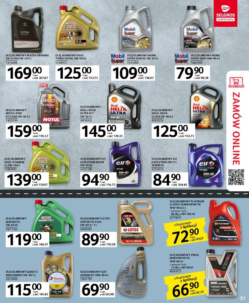 Gazetka promocyjna Selgros str. 31