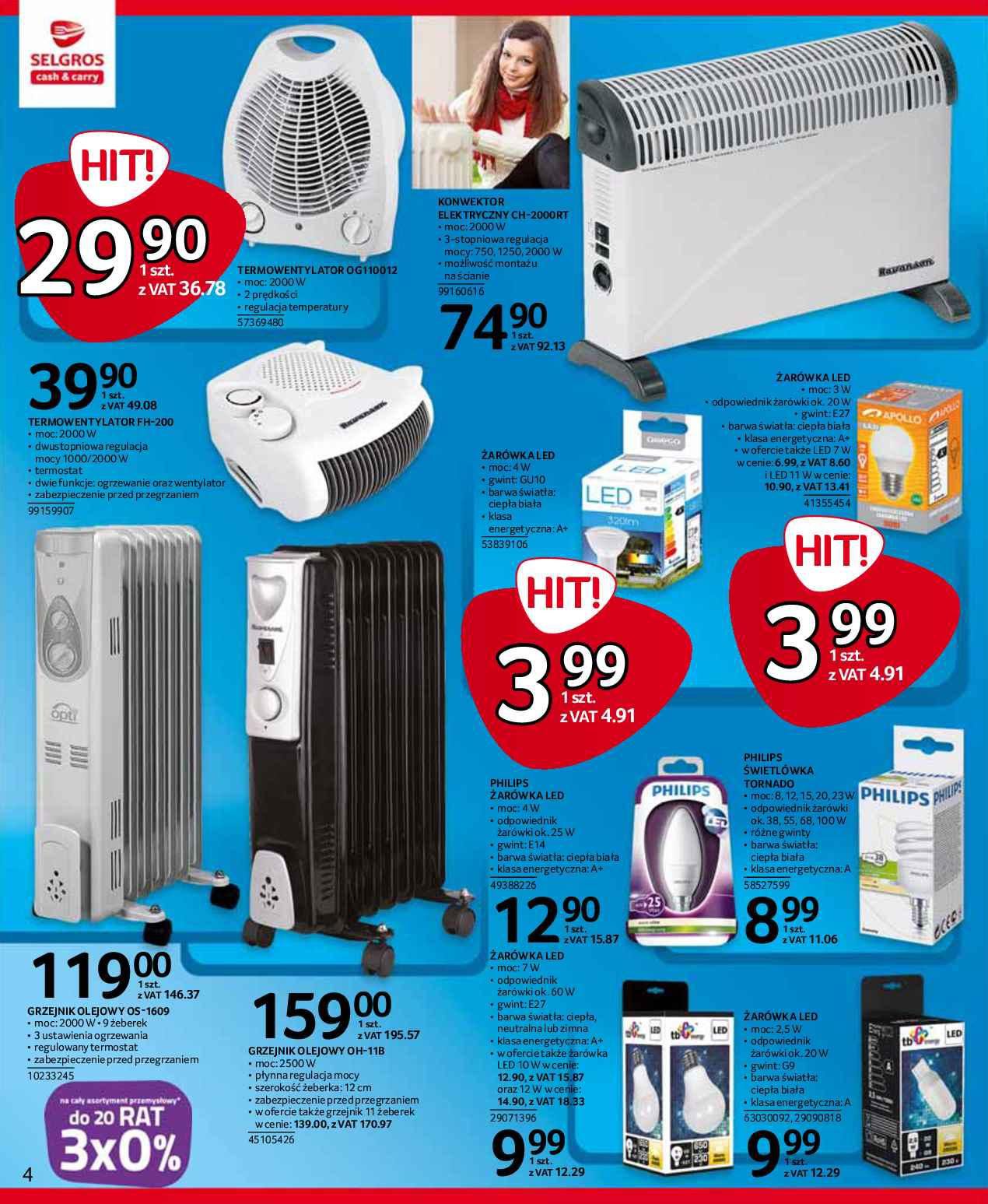 Gazetka promocyjna Selgros str. 4