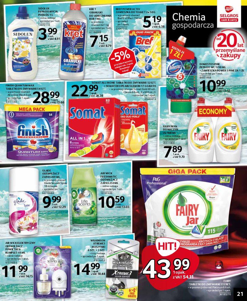 Gazetka promocyjna Selgros str. 21