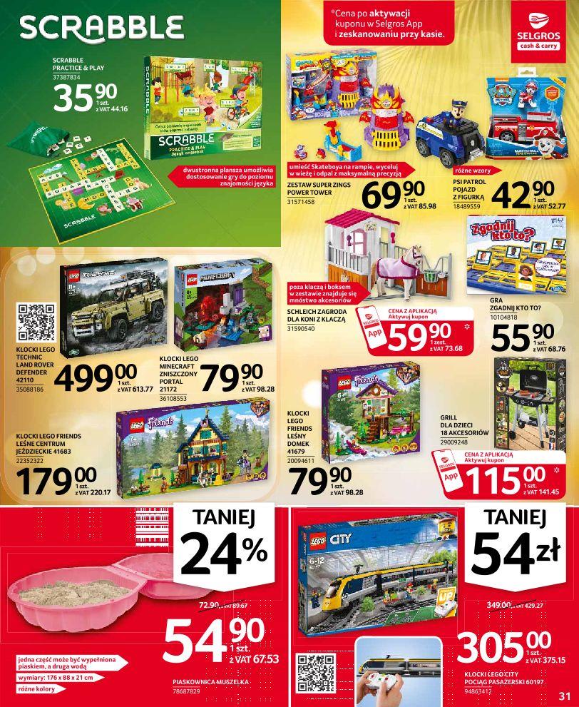 Gazetka promocyjna Selgros str. 31
