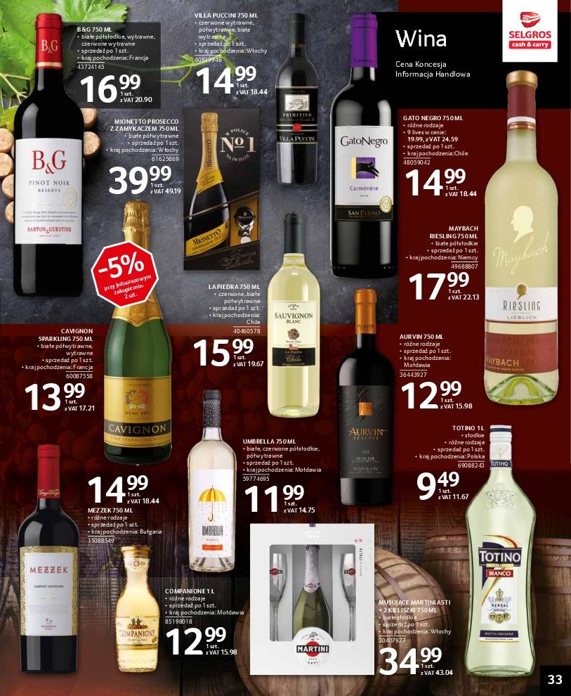 Gazetka promocyjna Selgros str. 33