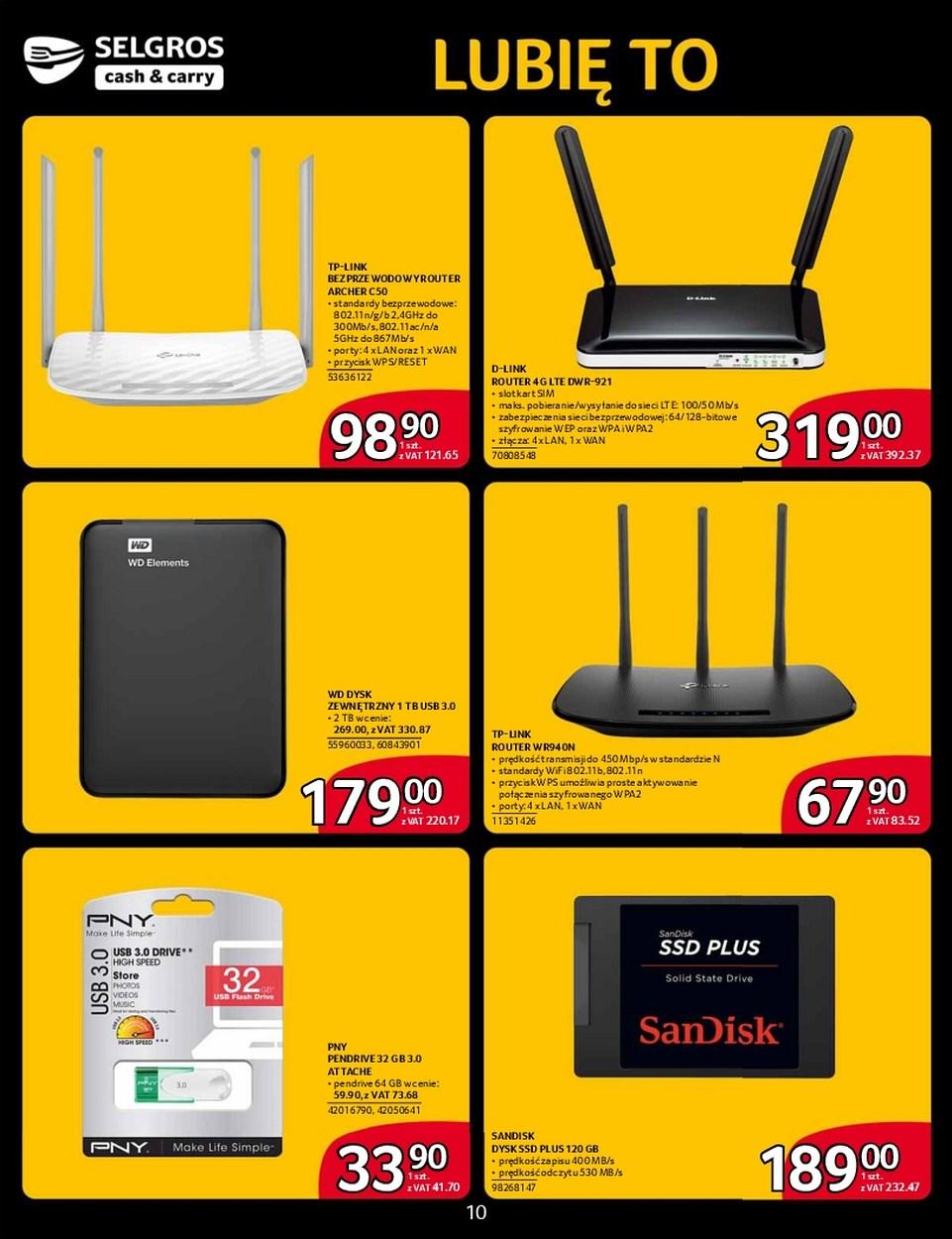 Gazetka promocyjna Selgros str. 10